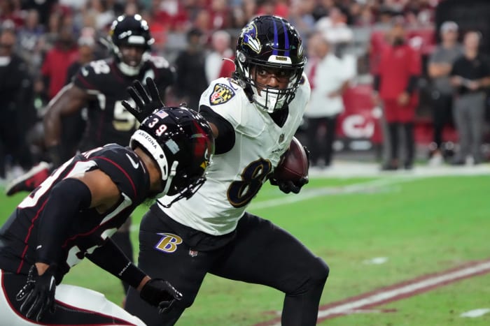 Ravens tight end Isaiah Likely is readying himself for an increased workload in the absence of Mark Andrews.